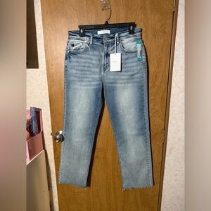 KanCan Light Wash Blue Straight Leg Jeans